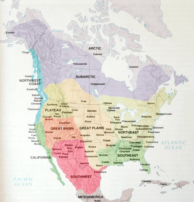 Unraveling The Tapestry Of Indigenous America: A Guide To Native American Tribes On A US Map